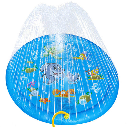 Non-Slip Kids Splash Fountain Play Mat