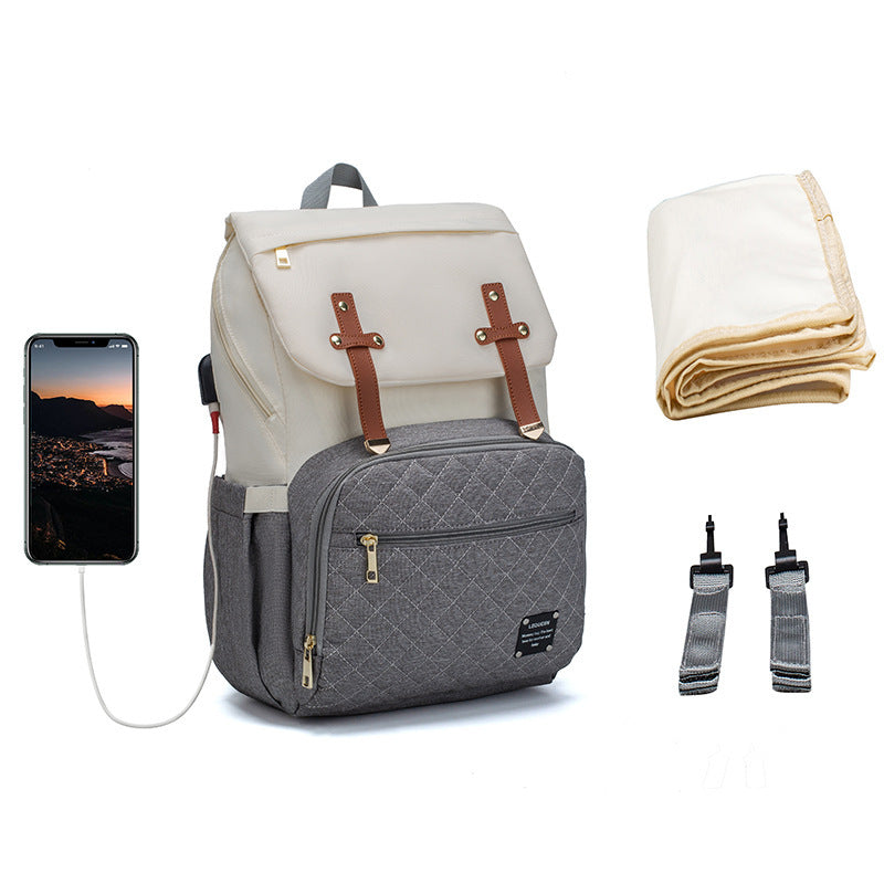 LEQUEEN Multifunctional Large Capacity Bag