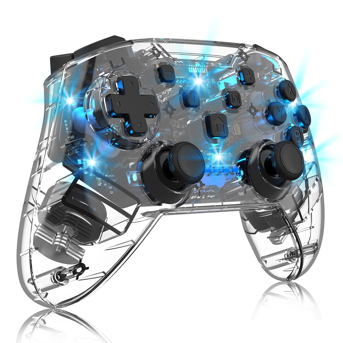 Wireless  SwitchPRO Bluetooth Transparent Lighted Controller