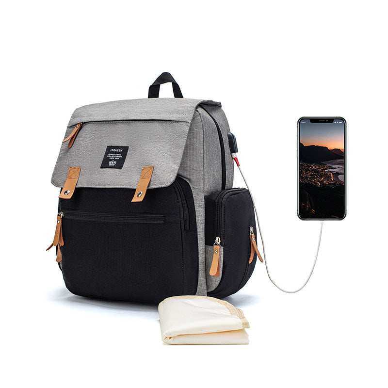 LEQUEEN Multifunctional Large Capacity Bag