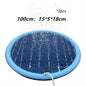 Non-Slip Kids Splash Fountain Play Mat
